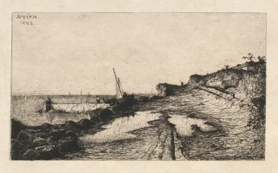 Omgeving van Carqueronne, 1882