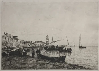 Terugkeer van de Vissersboten in Collioure, nabij de Spaanse Grens