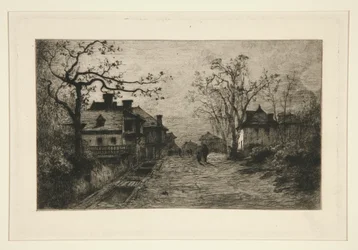 Straat van het Dorp van D