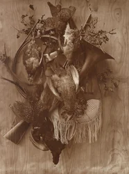 Fazant en Korhoen, ca. 1865