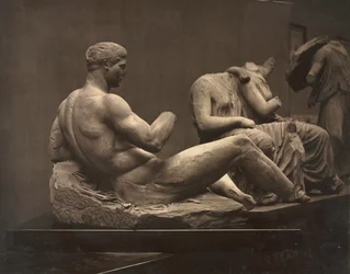 Beelden van het Parthenon, British Museum, ca. 1870s