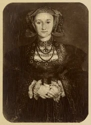[De vrouw van Hendrik VIII door Hans Holbein, Musée du Louvre]