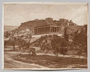 Uitzicht op de Akropolis