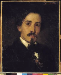 Vermoedelijk portret van de schilder Ferdinand Viola
