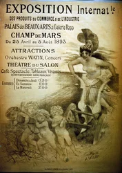 Affiche voor de Internationale Tentoonstelling