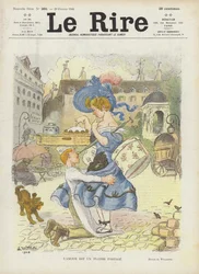 Liefde is een gedeeld plezier. Illustratie voor Le Rire