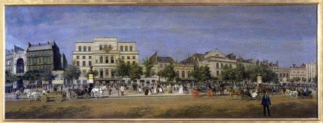 Parijs, de Boulevard du Temple