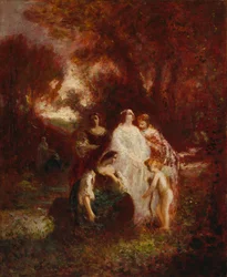 Figuren in het Bos