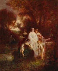 Figuren in het Bos, ca. 1857-1862