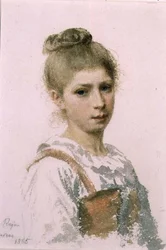 Portret van een jong meisje