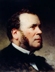 Portret van Ferdinand Barrot (1806-83) 1867