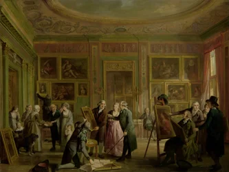 De kunstgalerij van Josephus Augustinus Brentano
