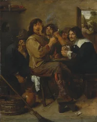 De rokers, ca. 1636