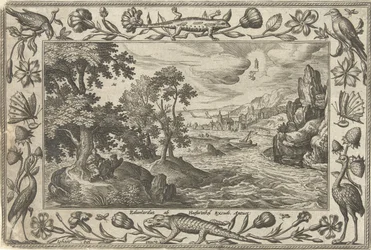 Apostel Johannes op Patmos