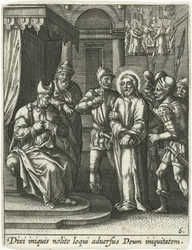 Christus voor Kajafas