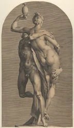Mercurius ontvoert Psyche, ca. 1622