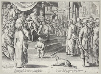 Sint Paulus voor Festus en Agrippa