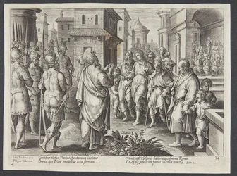 St. Paulus predikt in Rome