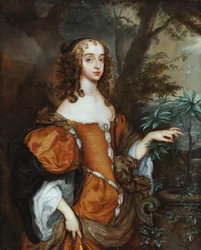 Portret van Mary, Prinses Koninklijke en Prinses van Oranje (olieverf op doek)