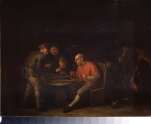 Vlamingen die dobbelen