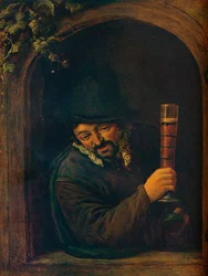 Boer bij een raam, ca. 1658