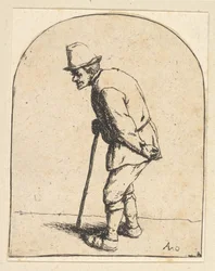 Boer met Stok