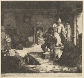 Rokers in de herberg