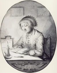 Lezende vrouw