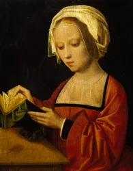 St. Magdalena lezend