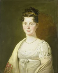 Portret van Wilhelmina Maria Haack