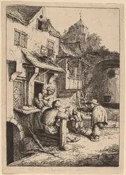 Gebochelde violist