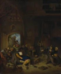 Vechtende boeren