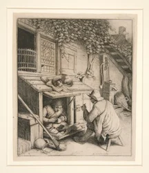 a. De schoenmaker b. De zangers