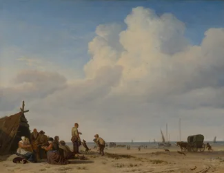 Strandtafereel