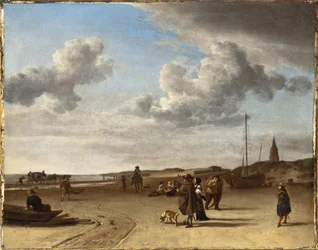 Het strand van Scheveningen