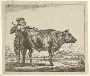 Jonge Herder met een Stier, uit Verschillende Dieren