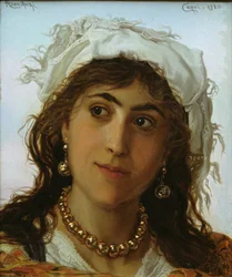 Een Meisje uit Capri, 1880