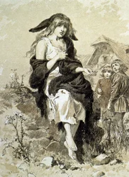 Ezelsvel - in "De Sprookjes" door Charles Perrault, illustraties door Adrien Marie
