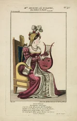 Miss Arsene in de rol van Isaure, Parijs 1812