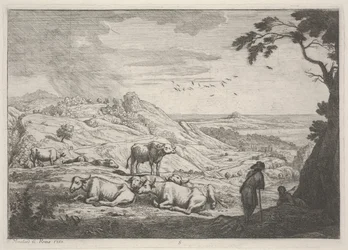 Landschap met Koeien