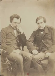 Les frères Goncourt De gebroeders Goncourt