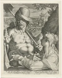 Christus verschijnt als tuinman aan Maria Magdalena (Noli mi tangere)