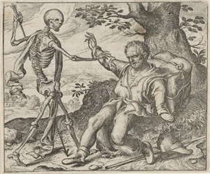 Fabel van de oude man en de dood