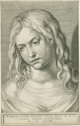Hoofd van Christus als twaalfjarige