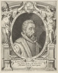 Portret van Maerten de Vos op 60-jarige leeftijd