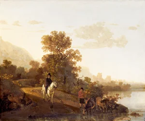 Landschap met Kasteel Ubbergen, 1640-1691