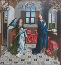 Duits: Verkündigung an Maria Annunciation.