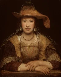Portret van een Jonge Vrouw, c.1690
