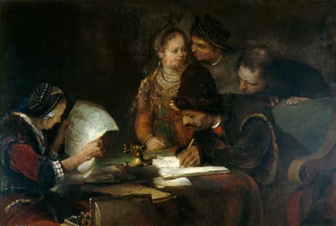 Het Huwelijkscontract, c.1670