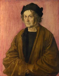 Portret van Dürers vader op 70-jarige leeftijd